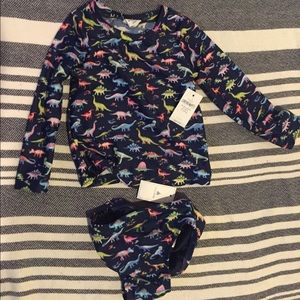 Baby gap swim suit rash guard set